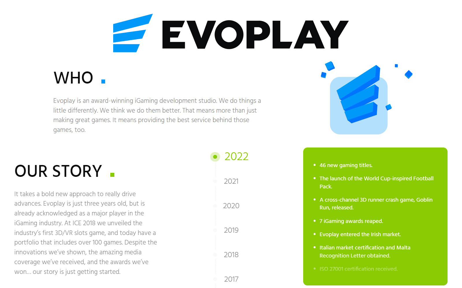 Evoplay Entreprise