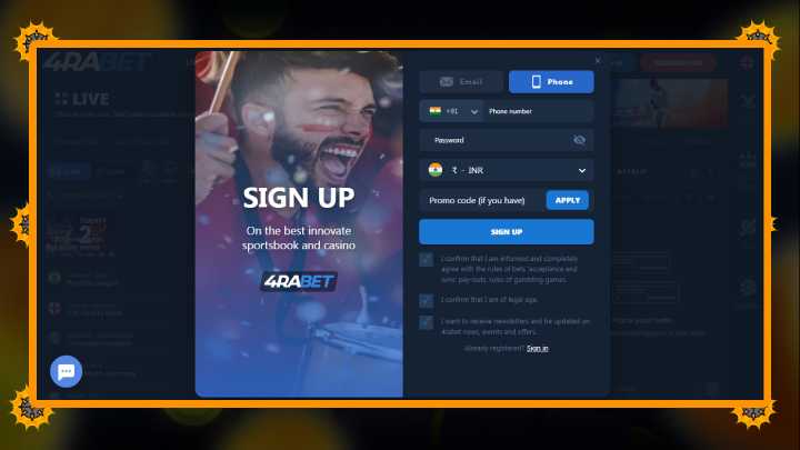 4rabet mines registration